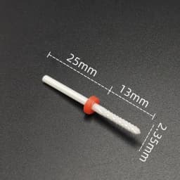 1 Piece Ceramic Nail Art Drill Rotary Cutter Cleaning Device for Nail Art Machine Accessories Removal Nail Gel Tool