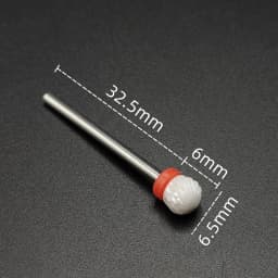 1 Piece Ceramic Nail Art Drill Rotary Cutter Cleaning Device for Nail Art Machine Accessories Removal Nail Gel Tool