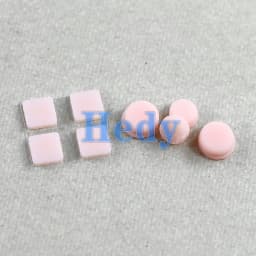 2sets New Upper and Lowe Screw Rubber Feet Cover For 3DSLL/3DS XL Screw Dust Plug Cover Rubber Plug
