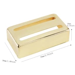 Electric Guitar Humbucker Pickup Copper Cover Open Type for LP Guitar Pickup Copper Cover