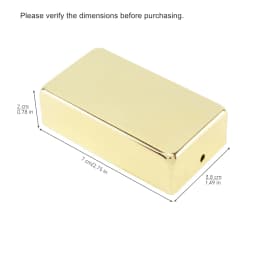 Electric Guitar Humbucker Pickup Copper Cover Open Type for LP Guitar Pickup Copper Cover
