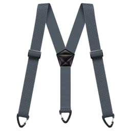 Heavy Duty Suspenders for Men Work Biker Outdoor 3.8cm Wide X-Back with 4 Snap Hook Adjustable Elastic Trouser Braces Strap Belt
