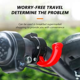 SEAMETAL Replaceable Bikes Hanging Bag Hook Multi-function ABS/Aluminum Motorcycle Hanger Hook Helmet Hooks for Motorcycle Bikes
