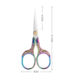 1/3Pcs Stainless Steel Vintage Scissors Sewing Fabric Cutter Embroidery Tailor Thread Scissor Tools for Sewing Shears Small