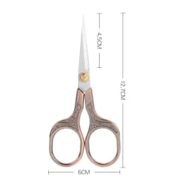 1/3Pcs Stainless Steel Vintage Scissors Sewing Fabric Cutter Embroidery Tailor Thread Scissor Tools for Sewing Shears Small