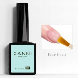 CANNI HEMA/TPO FREE 9ML Primer Base Coat Topcoat and Color Gel Polish Base Soak Off UV LED Fast Dry Nail Liquid Manicure Gel DIY