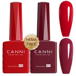 CANNI HEMA/TPO FREE 9ML Primer Base Coat Topcoat and Color Gel Polish Base Soak Off UV LED Fast Dry Nail Liquid Manicure Gel DIY