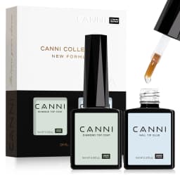 CANNI HEMA/TPO FREE 9ML Primer Base Coat Topcoat and Color Gel Polish Base Soak Off UV LED Fast Dry Nail Liquid Manicure Gel DIY
