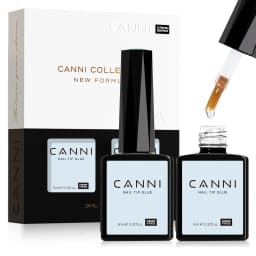 CANNI HEMA/TPO FREE 9ML Primer Base Coat Topcoat and Color Gel Polish Base Soak Off UV LED Fast Dry Nail Liquid Manicure Gel DIY