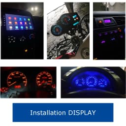 10PCS T5 B8.4D B8.3D B8.5D Led Bulbs COB Instrument Dashboard Side Indicator Lights LED Cluster Guage Light 12V Interior Light