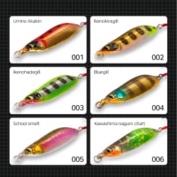 Hunthouse 2.1/3.4/4.9g Sinking Spoon Fishing Lure Trout Lure Small Metal Bait Rolling Spoons For Fishing Bass Trout Fish Tackle