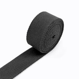 5M 20/25/32/38/50mm 2mm Thick Webbing Polyester Cotton Canvas Webbings Ribbon for Backpack Strap Belt Tape Garment Woven Band