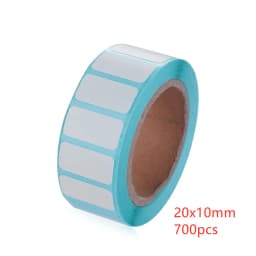 1000/700 Pcs White Adhesive Paper Thermal Label Sticker Paper Supermarket Price Blank Label Direct Print Waterproof Stickers