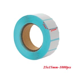 1000/700 Pcs White Adhesive Paper Thermal Label Sticker Paper Supermarket Price Blank Label Direct Print Waterproof Stickers