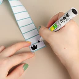 1000/700 Pcs White Adhesive Paper Thermal Label Sticker Paper Supermarket Price Blank Label Direct Print Waterproof Stickers
