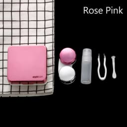 1PC contact lens case square travel portable solid color lens cover container holder storage soaking box fashion accessories