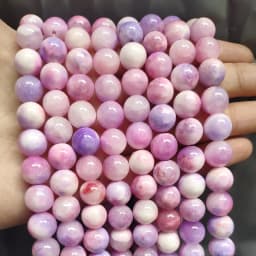 Wholesale Jades Chalcedony Beads Natural Stone Bedas for Jewelry Making Loose Spacer Round Beads DIY Necklace Bracelet 15inch