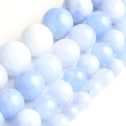 Wholesale Jades Chalcedony Beads Natural Stone Bedas for Jewelry Making Loose Spacer Round Beads DIY Necklace Bracelet 15inch