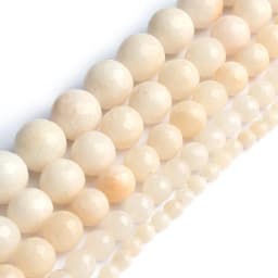 Wholesale Jades Chalcedony Beads Natural Stone Bedas for Jewelry Making Loose Spacer Round Beads DIY Necklace Bracelet 15inch