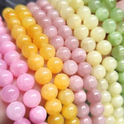 Wholesale Jades Chalcedony Beads Natural Stone Bedas for Jewelry Making Loose Spacer Round Beads DIY Necklace Bracelet 15inch