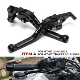2025 Short Brake Clutch Lever For YAMAHA MT07 MT-07/Tracer 2013-2024 MT09 MT-09 SP Motorcycle Accessories Handles Lever MT 07 09
