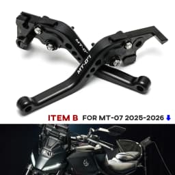 2025 Short Brake Clutch Lever For YAMAHA MT07 MT-07/Tracer 2013-2024 MT09 MT-09 SP Motorcycle Accessories Handles Lever MT 07 09