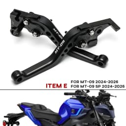 2025 Short Brake Clutch Lever For YAMAHA MT07 MT-07/Tracer 2013-2024 MT09 MT-09 SP Motorcycle Accessories Handles Lever MT 07 09