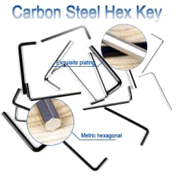 NINDEJIN 2-20pcs L shaped hex hexagon key allen wrench 0.9mm 1.5mm 2mm 2.5mm 3mm 4mm 5mm 6mm 8mm carbon steel allen key