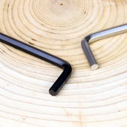 NINDEJIN 2-20pcs L shaped hex hexagon key allen wrench 0.9mm 1.5mm 2mm 2.5mm 3mm 4mm 5mm 6mm 8mm carbon steel allen key