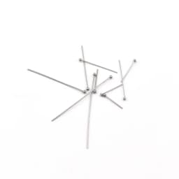 100 Pcs/Lot 15-50mm Stainless Steel Ball Head Pins Diy Handmade Jewelry Earrings Making Headpins Findings Accessories