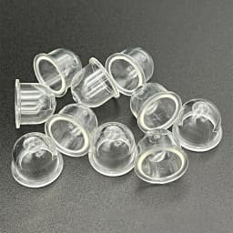 Brush Cutter Accessories Carburetor Parts 10 Pieces Transparent Fuel Bubble 19mm Used for Fuel Extraction
