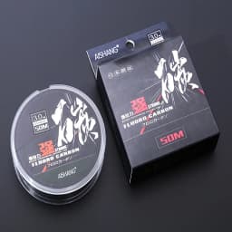 50M Super Strong 100% Fluorocarbon Fishing Line Carbon Fiber Leader Line Salt Sinking Line Pesca Multifilament Fishing Line