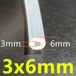 1m/3m/5m 27 Sizes 0.5mm To 12mm Food Grade Transparent Silicone Tube Rubber Hose Water Gas Pipe Drop Shipping