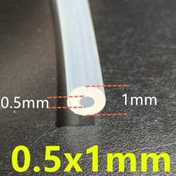 1m/3m/5m 27 Sizes 0.5mm To 12mm Food Grade Transparent Silicone Tube Rubber Hose Water Gas Pipe Drop Shipping
