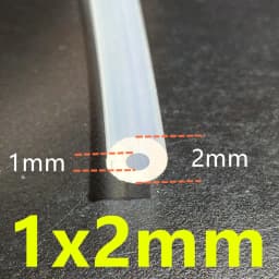 1m/3m/5m 27 Sizes 0.5mm To 12mm Food Grade Transparent Silicone Tube Rubber Hose Water Gas Pipe Drop Shipping