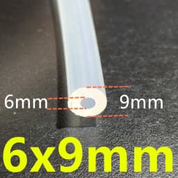 1m/3m/5m 27 Sizes 0.5mm To 12mm Food Grade Transparent Silicone Tube Rubber Hose Water Gas Pipe Drop Shipping