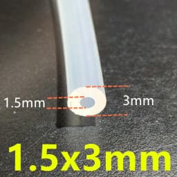 1m/3m/5m 27 Sizes 0.5mm To 12mm Food Grade Transparent Silicone Tube Rubber Hose Water Gas Pipe Drop Shipping