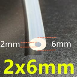 1m/3m/5m 27 Sizes 0.5mm To 12mm Food Grade Transparent Silicone Tube Rubber Hose Water Gas Pipe Drop Shipping