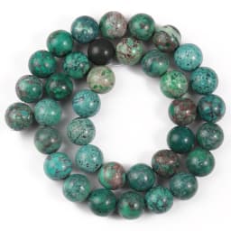 Natural Blue Howlite Turquoises Stone Round Loose Beads For Diy Bracelet Accessories Jewelry Making 15'' Strands 4/6/8/10/12mm