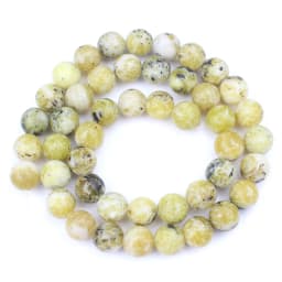 Natural Blue Howlite Turquoises Stone Round Loose Beads For Diy Bracelet Accessories Jewelry Making 15'' Strands 4/6/8/10/12mm