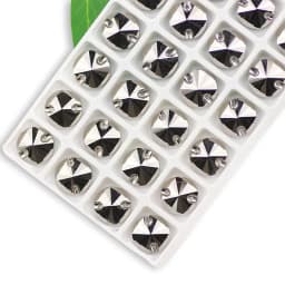 Rivoli Sew on Rhinestones Round Beads Glass Crystal AB Sewing Rhinestone Appliques DIY Sewing Crystal Rhinestones for Needlework