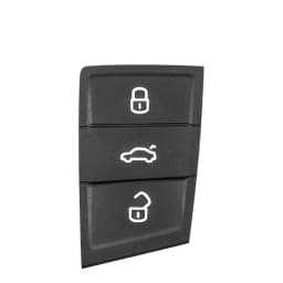 KEYYOU 3 Button Rubber Remote Car Key Pad For Volkswagen VW Golf 7 4 5 Mk4 6 For Skoda Octavia For Seat Leon Ibiza Altea Key Fob