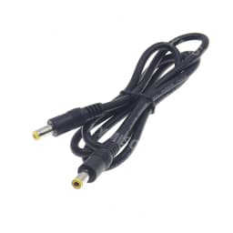 DC Power Plug 5.5 x 2.5mm Male To 5.5 x 2.5mm Male CCTV Adapter Connector Cable DC12V 18AWG Power Extension Cords 0.5m/1.5m/3m