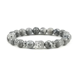 Reiki Tiger Eyes Beaded Buddha Bracelet Natural Stone Bracelet Elastic Rosary Men Women Prayer Charm Yoga Jewelry Gift Pulseras