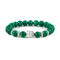 Reiki Tiger Eyes Beaded Buddha Bracelet Natural Stone Bracelet Elastic Rosary Men Women Prayer Charm Yoga Jewelry Gift Pulseras