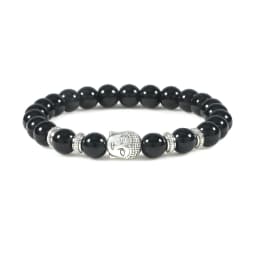 Reiki Tiger Eyes Beaded Buddha Bracelet Natural Stone Bracelet Elastic Rosary Men Women Prayer Charm Yoga Jewelry Gift Pulseras