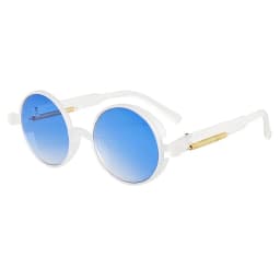 Classic Gothic Steampunk Sunglasses Luxury Brand Designer High Quality Men Women Retro Round Pc Frame Sunglasses For female male