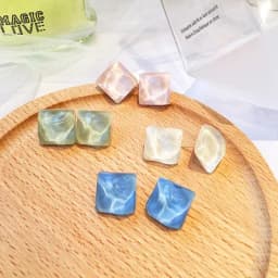 New fashion Retro round triangle square earrings For Women girl Accessories jewelry