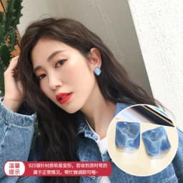 New fashion Retro round triangle square earrings For Women girl Accessories jewelry