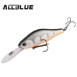 ALLBLUE HUNCH 70SP DR Professional Fishing Lure 70mm 10g Suspend Wobbler Minnow Depth 1.5-2m Bass Pike Artificial Bait Tackle